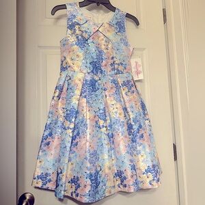 Girls Floral Pattern Dress
